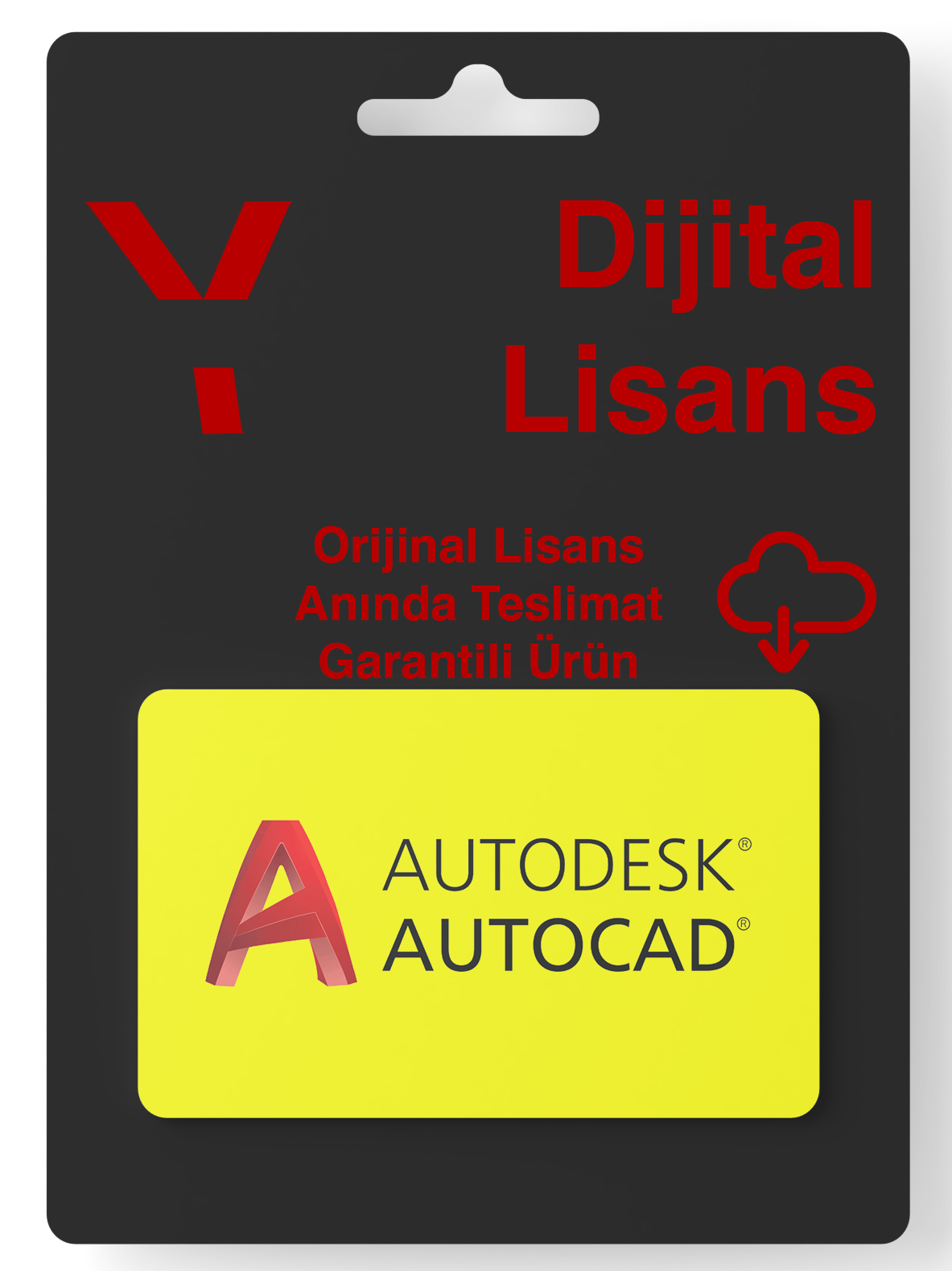 Autodesk AutoCAD Dijital Lisans - 1 Yıl