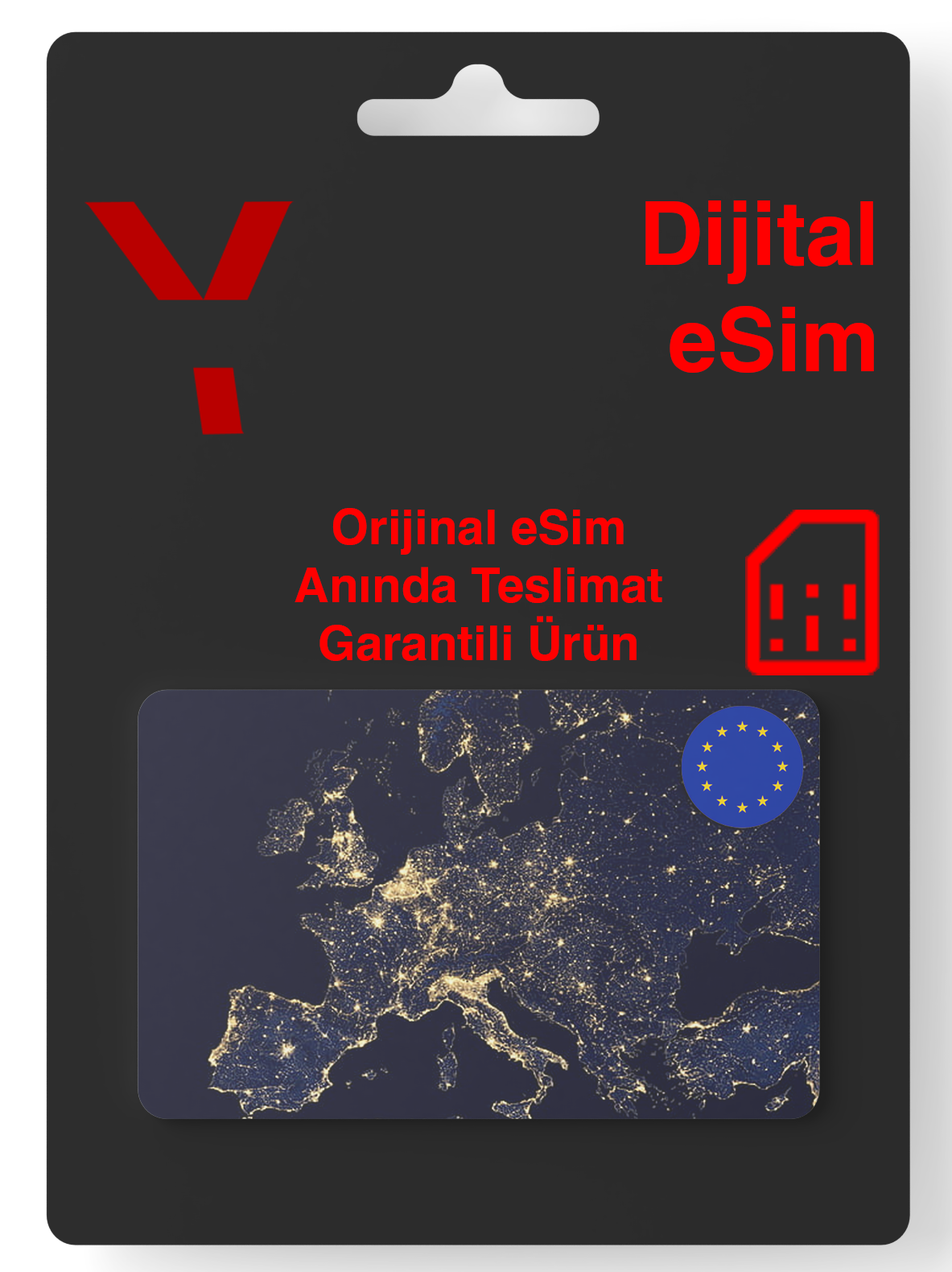 Avrupa Dijital eSIM - 30 Gün