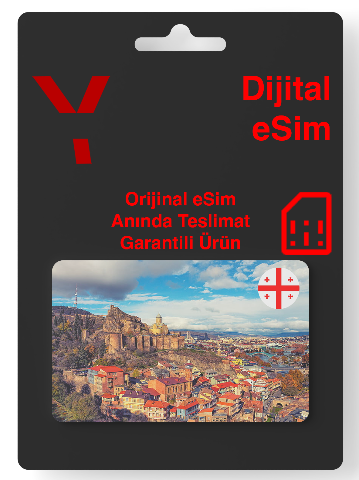 Gürcistan Dijital eSIM - 30 Gün