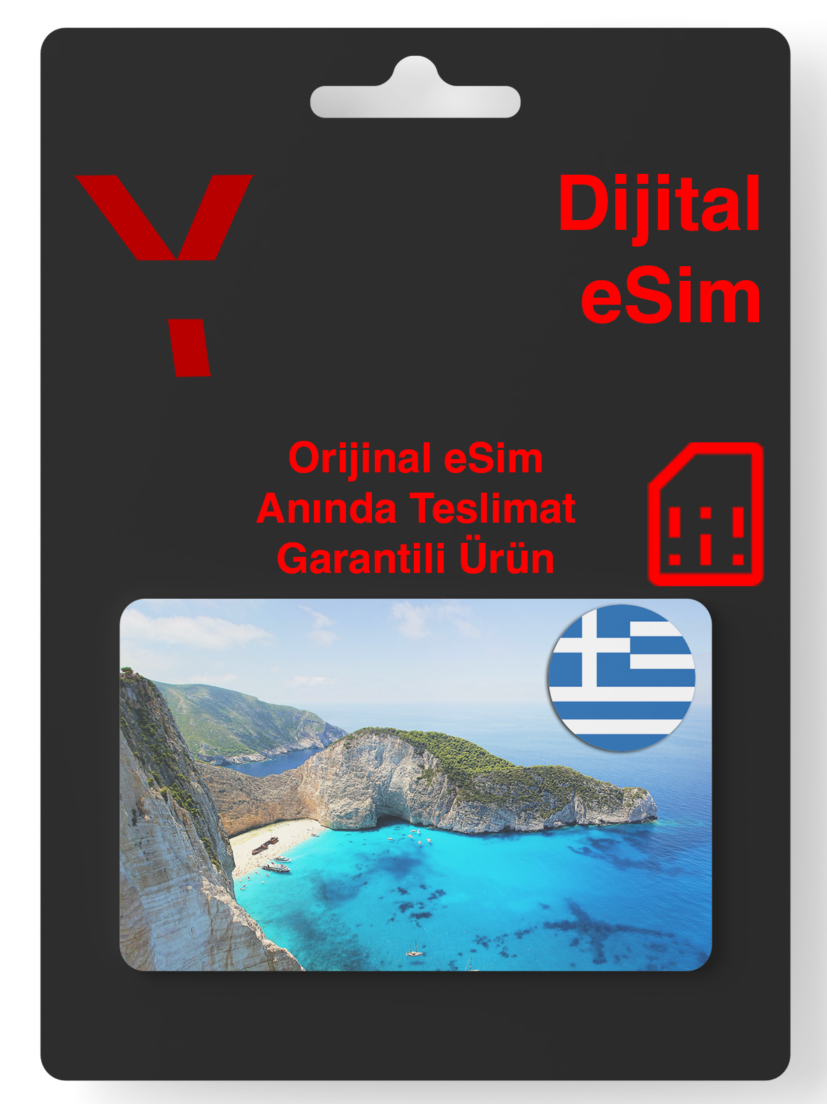 Yunanistan Dijital eSIM - 30 Gün